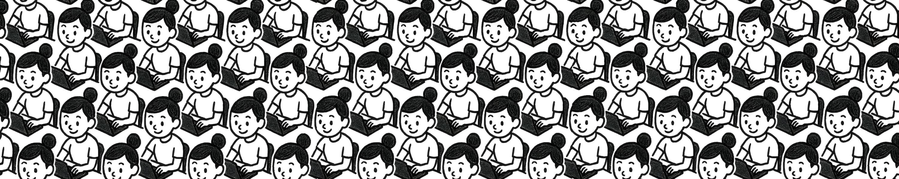 Background illustration showing multiple Ava agents working